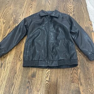 Amazon Black Leather Jacket